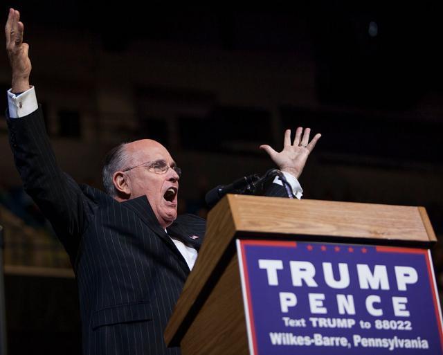 Vucic's "buddy" Giuliani seen as U.S. secretary of state