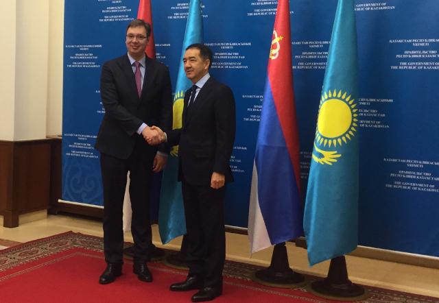 PM: Serbia wants best possible relations with Kazakhstan
