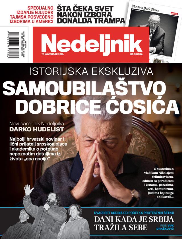Kako je Dobrica Ćosić pokušao da izvrši samoubistvo