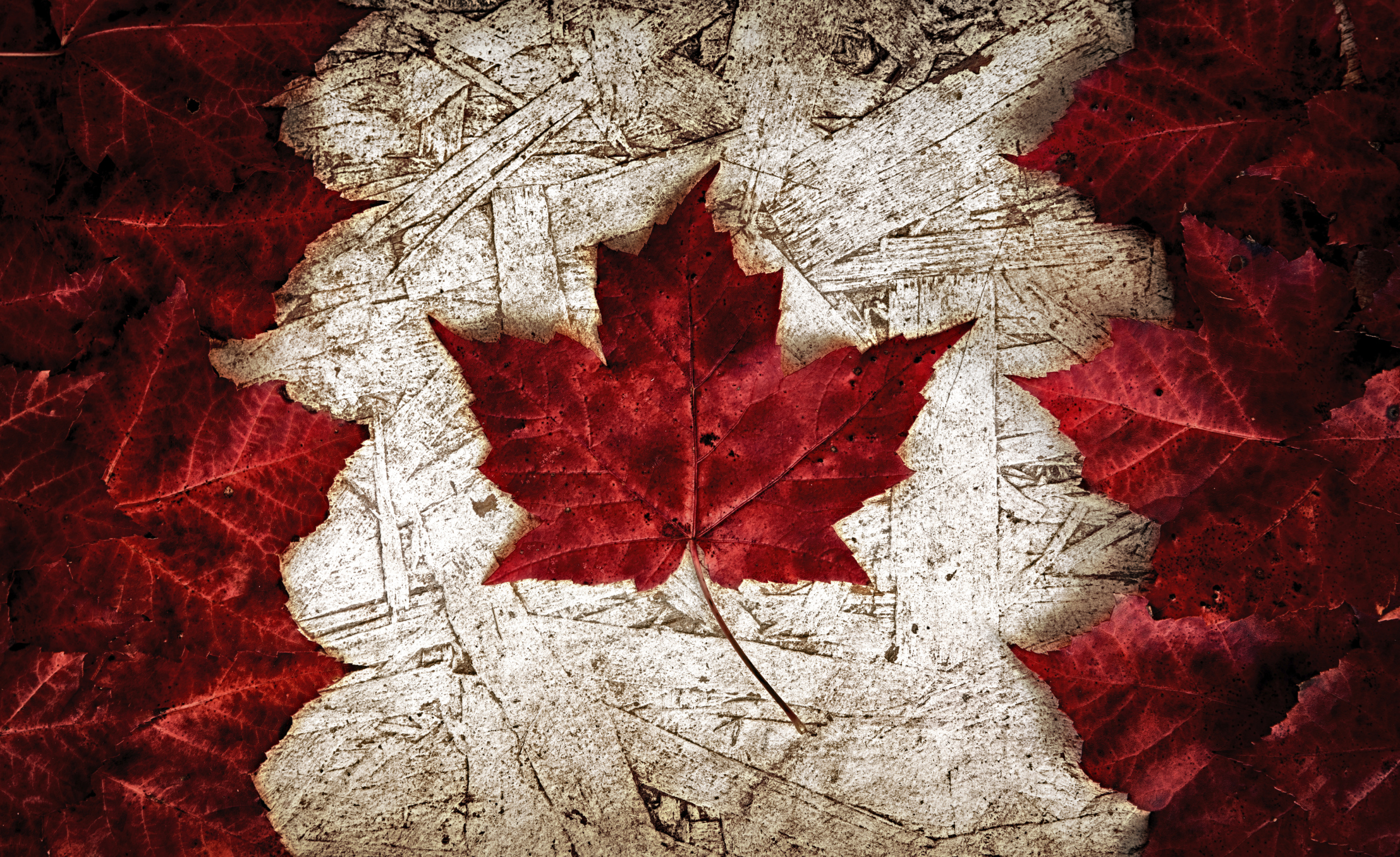 Флаг канады из камней без смс
