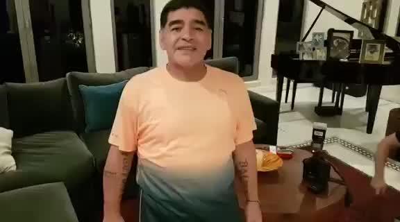 Maradona za B92.net: Nole, ti si broj jedan! VIDEO