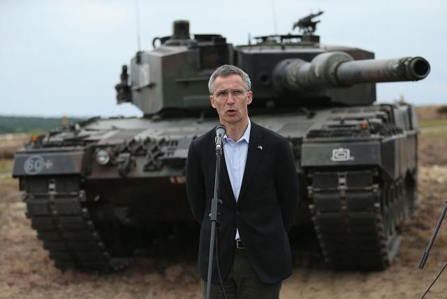 NATO chief say he's 
