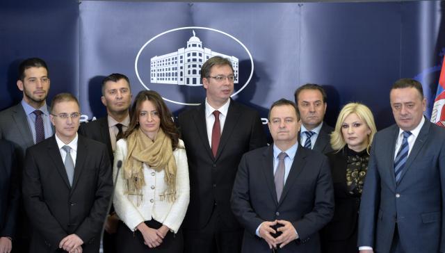 Serbian government marks 100 days in office