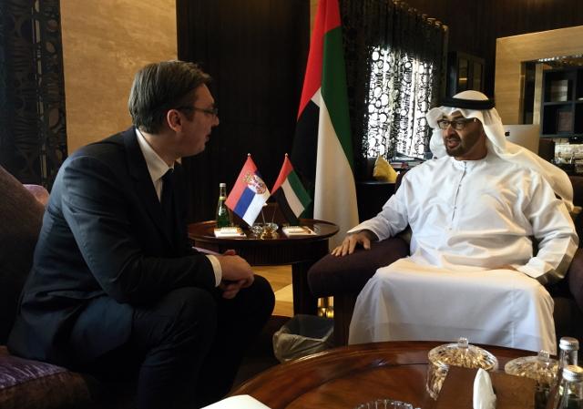 PM Vucic visits United Arab Emirates