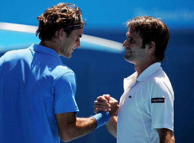 Santoro: Trenirao bih Federera