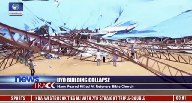 Urušio se krov crkve, najmanje 60 mrtvih