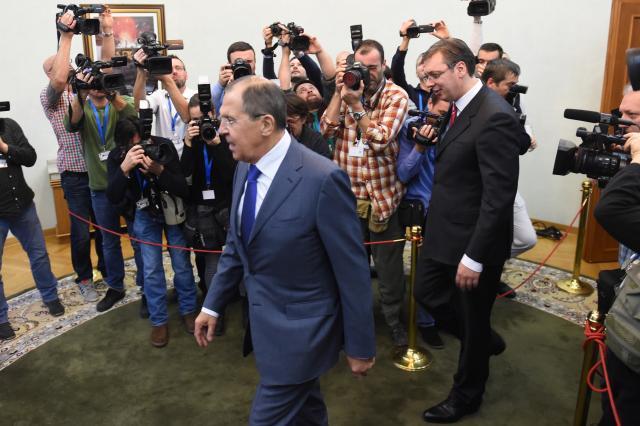 Russia "won't interfere in Serbia's affairs" - Lavrov