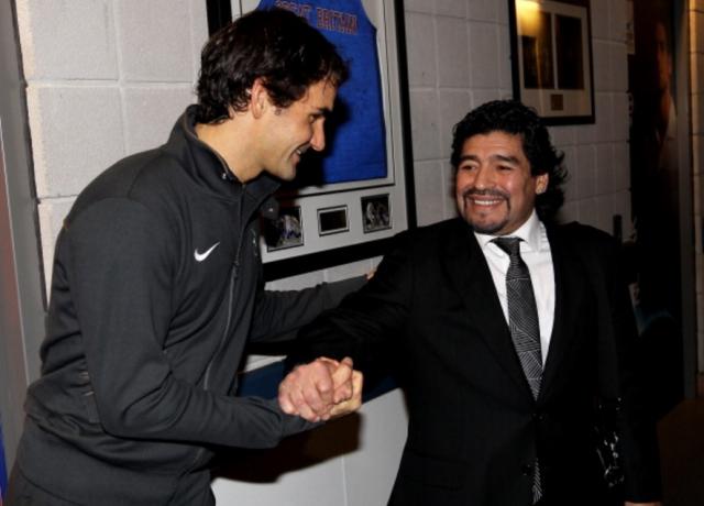 Maradona: Federer broj jedan, a Đoković je fenomen