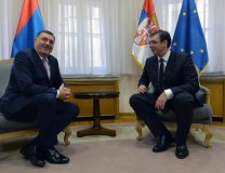 Dodik and Vucic meeting on Thursday (Tanjug)
