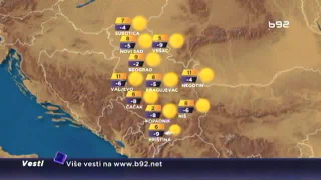 Mraz, magla, pa novogodišnje sunce / VIDEO