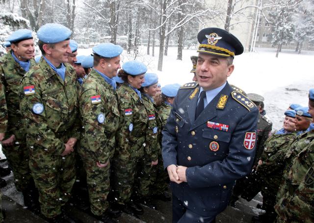 70 Serbian peacekeepers seen off to Africa mission