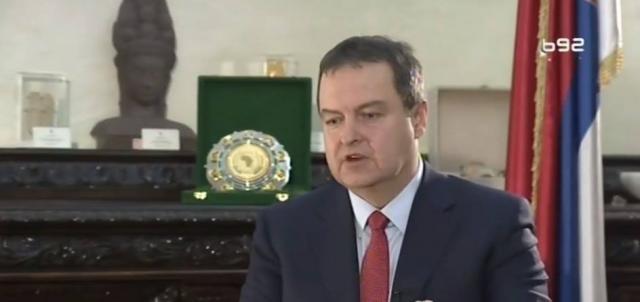 Dacic talks about neighbors, strong rhetoric, elections