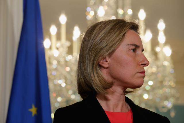 Mogherini was "extremely worried" as train crisis unfolded