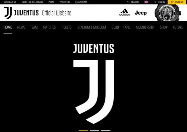 Moderni fudbal, Juventus promenio grb
