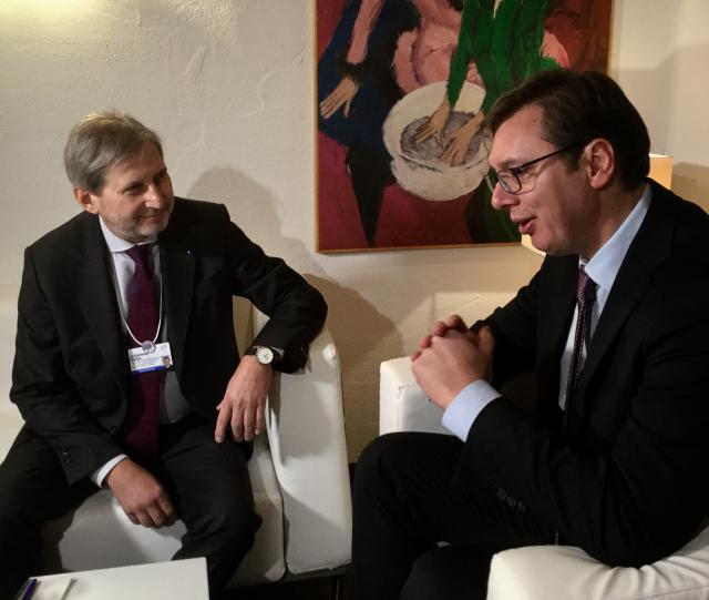 Vucic to take part in Davos panel with Plekovic, Poroshenko
