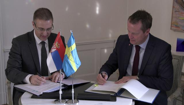 Serbia and Sweden ink police cooperation agreement