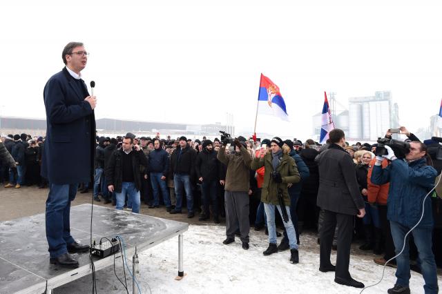 Vučić: Obećali u aprilu - danas ispunjavamo FOTO
