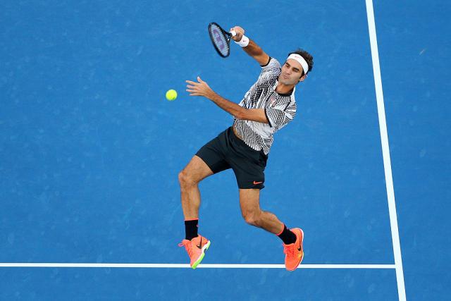 Federer se prošetao do 41. Gren slem polufinala