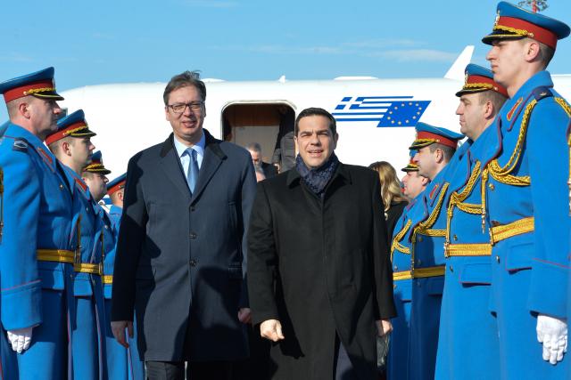 Cipras stigao u Beograd, dočekao ga Vučić FOTO