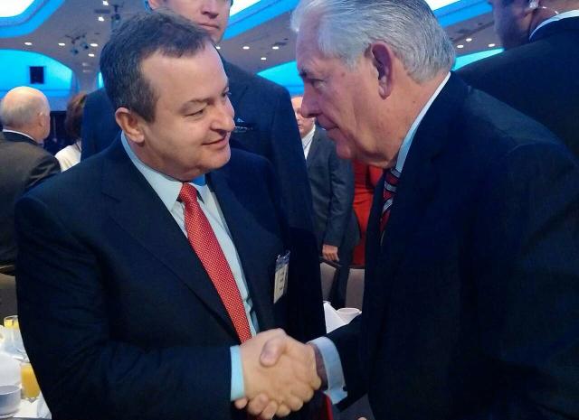 Dacic invites new U.S. secretary of state to visit Serbia