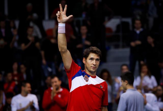 Davis Cup: Serbia beat Russia, set to take on Spain