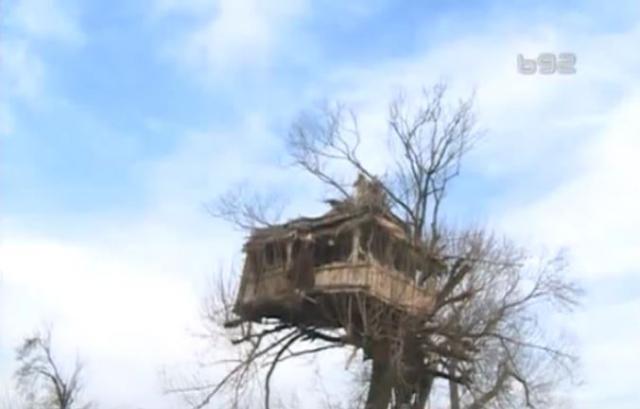 Piroćanac koji je napustio sve i živi u kućici na drvetu VIDEO