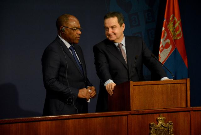 Foreign ministers praise Serbia-Congo relations
