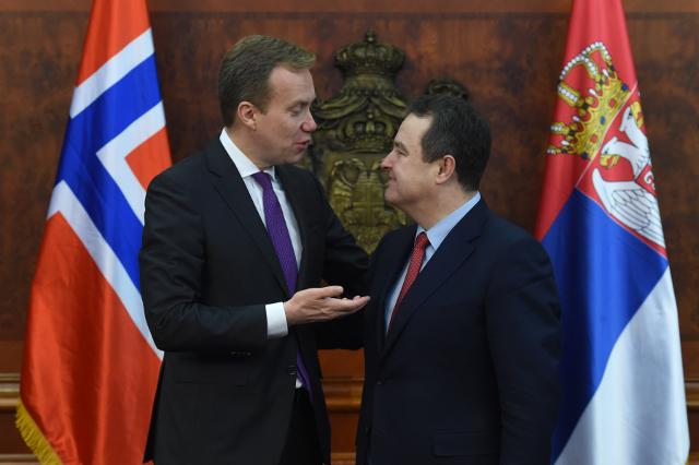 Norway wants Serbia to be "exporter of stability in region"