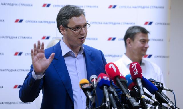 Ruling party announces Aleksandar Vucic's presidential bid