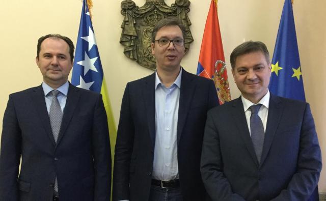 Serbian PM meets with chair of Bosnia's Council of Ministers