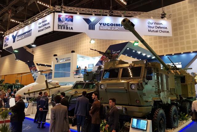 Serbia showcases new weapons and equipment at UAE arms expo