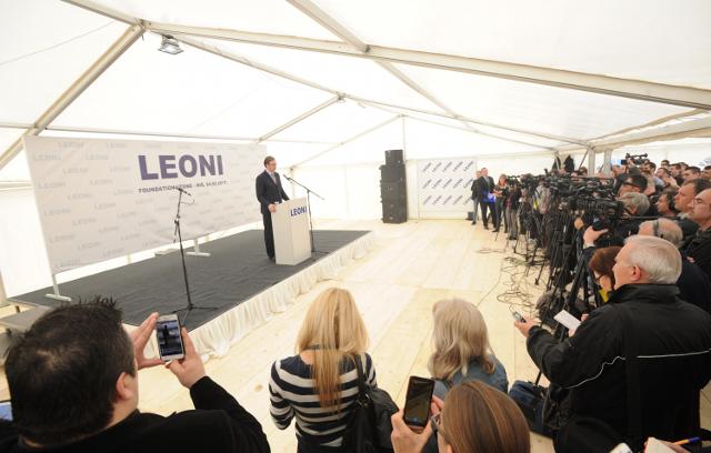 Cornerstone laid for German car parts maker's third plant