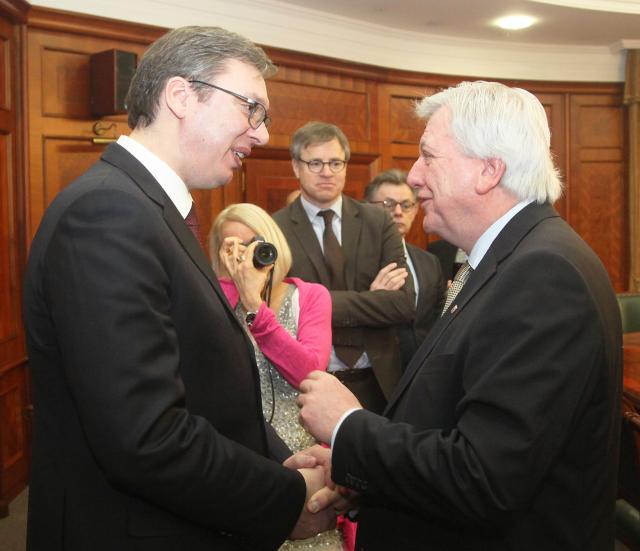Vučić i Bufije: Srbija ključna država regiona