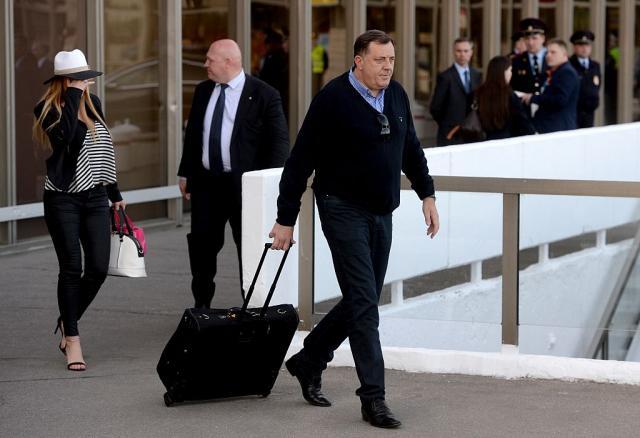 Dodik to go to Moscow as EU's Mogherini arrives in Bosnia