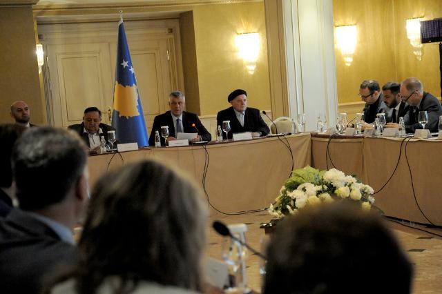 Thaci chairs Commission for Truth and Reconciliation meeting