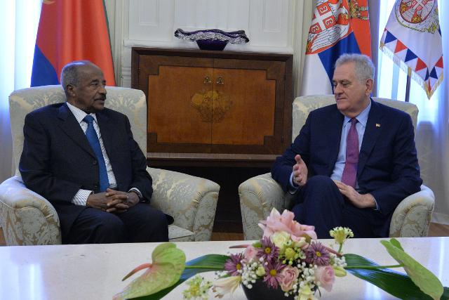 Top Serbian officials receive visiting Eritrean FM