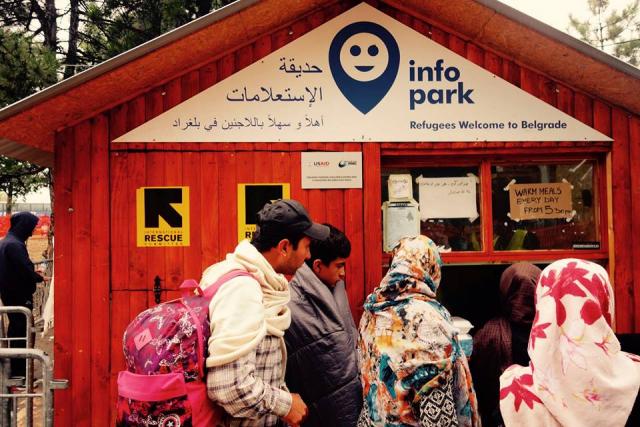 Info Park helping refugees in Serbia for 18 months now