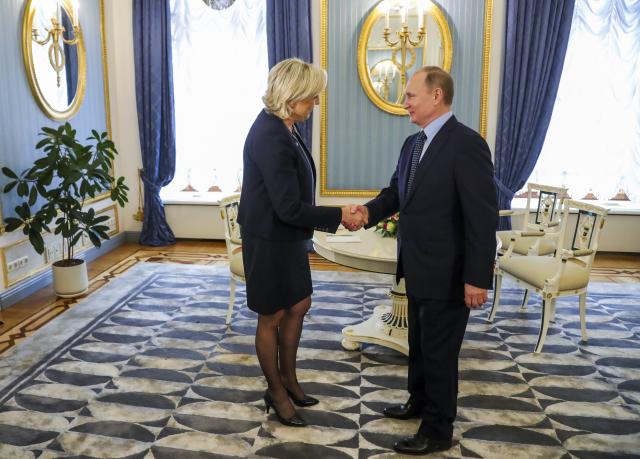 Le Pen: Putin, Tramp, Modi, ja - to je novi svet