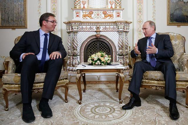 Vučić danas u Moskvi sa Putinom