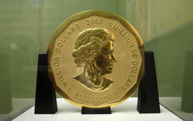 Ukraden zlatni "novèiæ" težak 100 kilograma