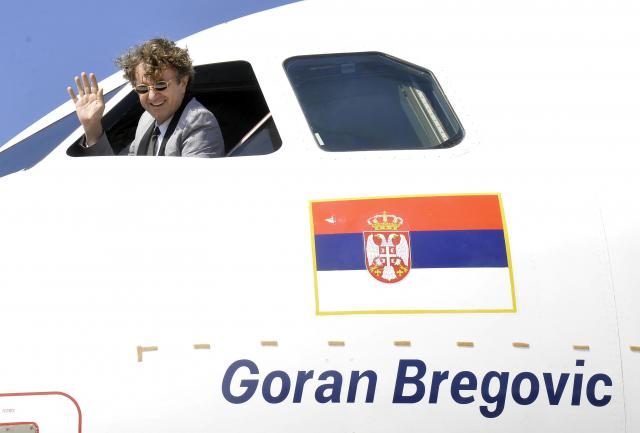 I Goran Bregović poleće na krilima Er Srbije FOTO