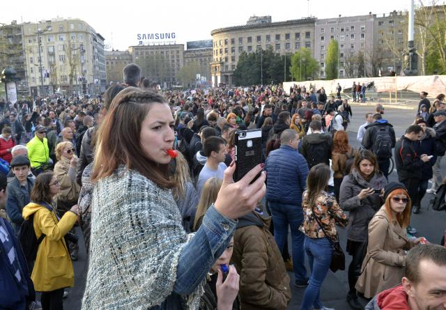 Studenti iz Beograda proširili listu zahteva protesta