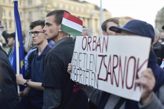 Image result for anti orban protest