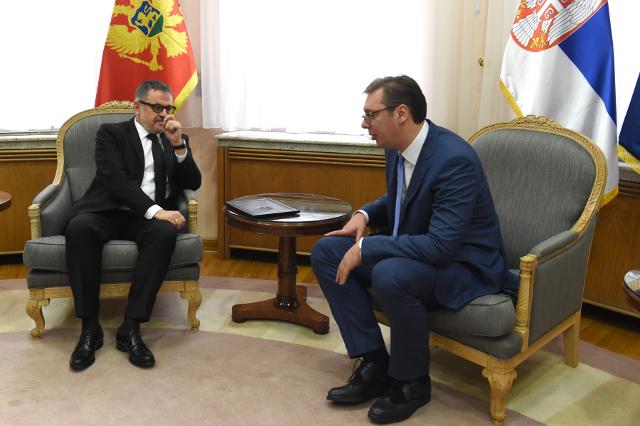 Vucic "remains committed to good relations with Montenegro"