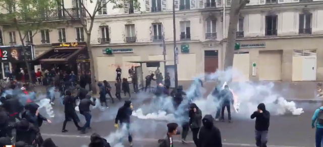 Haos u Parizu: Suzavci i dimne bombe uoèi izbora VIDEO