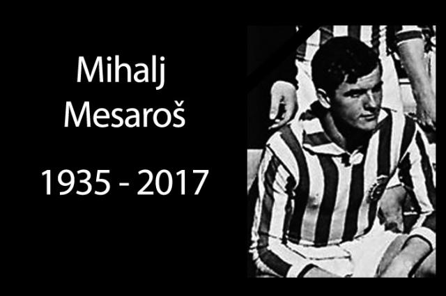 Umro Mihalj Mesaroš – legendarno krilo Partizana