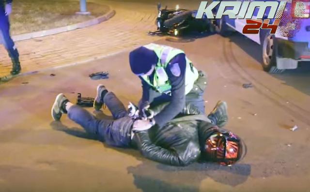 Kako policija u Estoniji zaustavlja bahate motocikliste