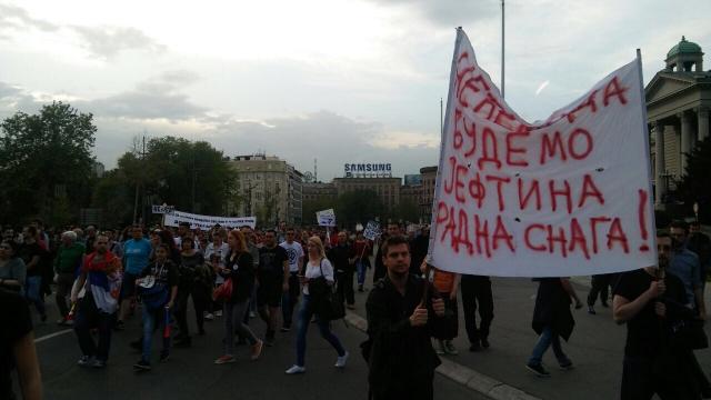26. dan protesta u Beogradu