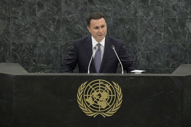 Gruevski amerièkom diplomati: Rešenje prevremeni izbori