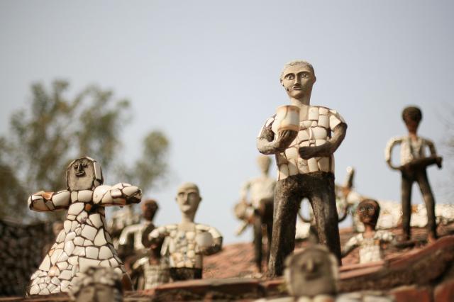Skulpture iz Rok Gardena u Jagodini